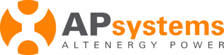 logo de la marque d'onduleurs AP Systems